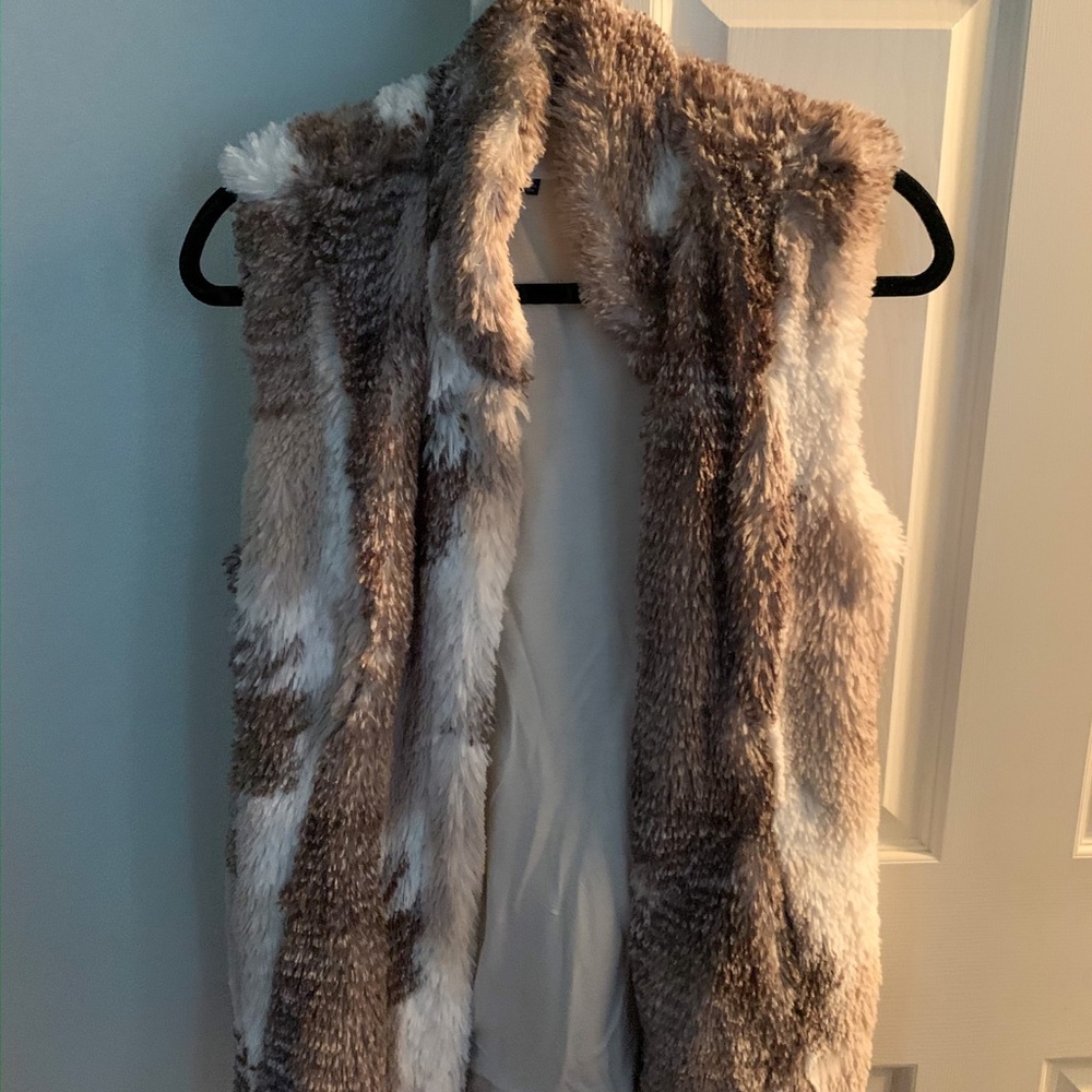 Cabi faux fur vest